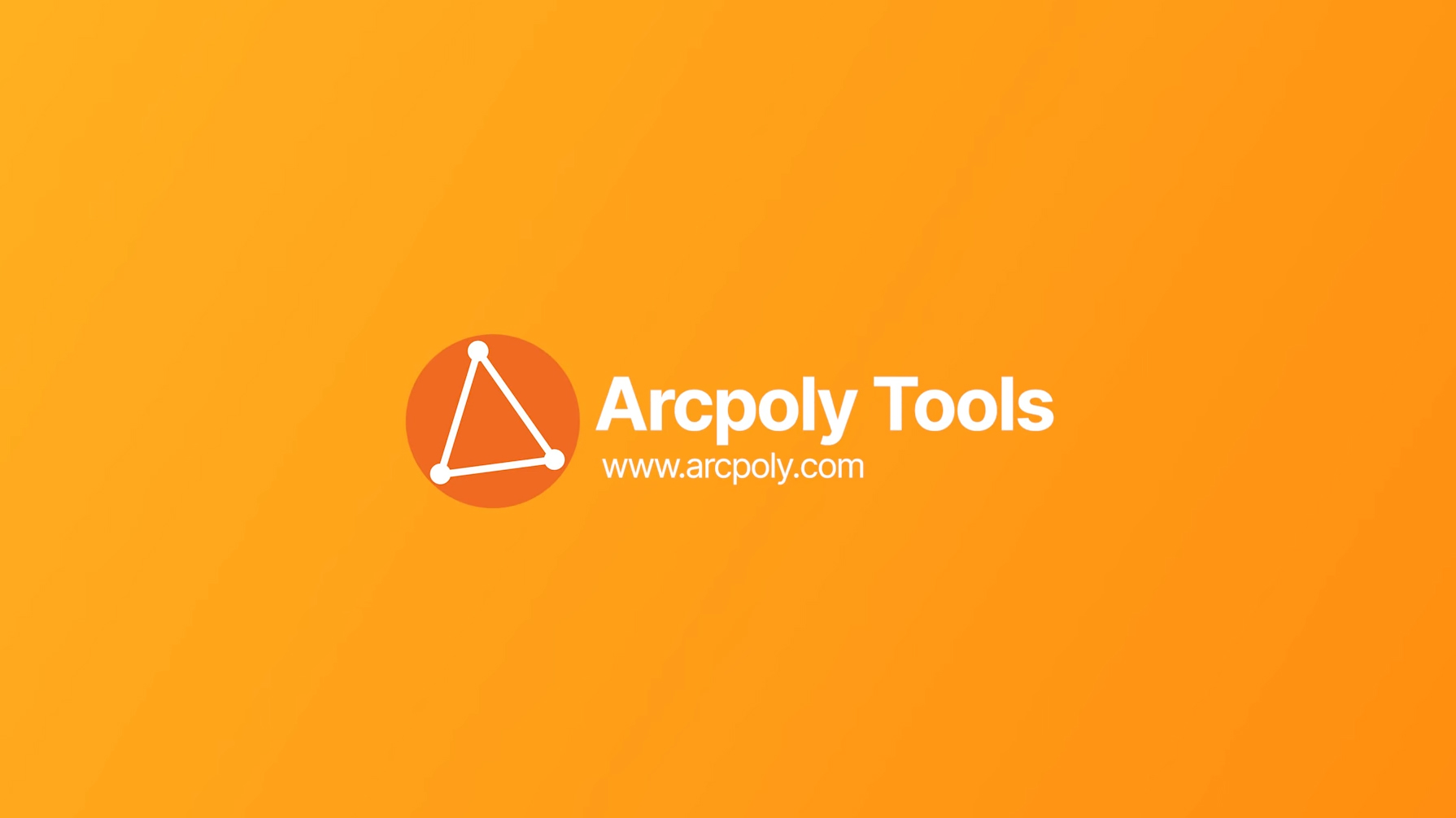 Hướng dẫn sử dụng Arcpoly Tools